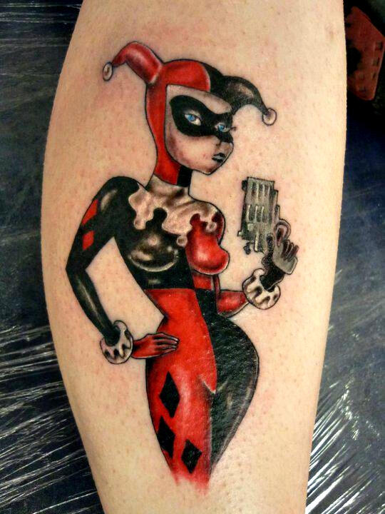 Harlequinn tattoo Dublin Harlequinn tattoo Dublin