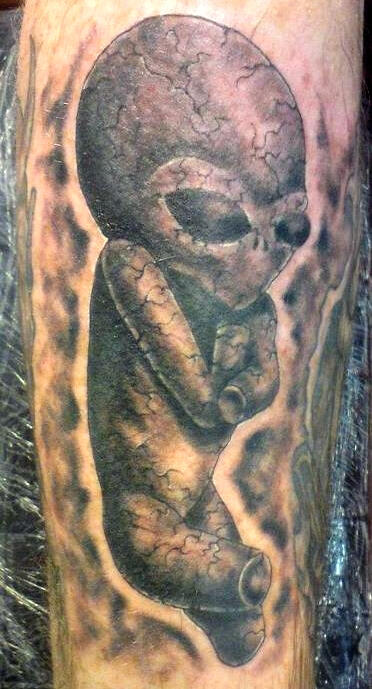 alien tattoo Dublin alien tattoo Dublin