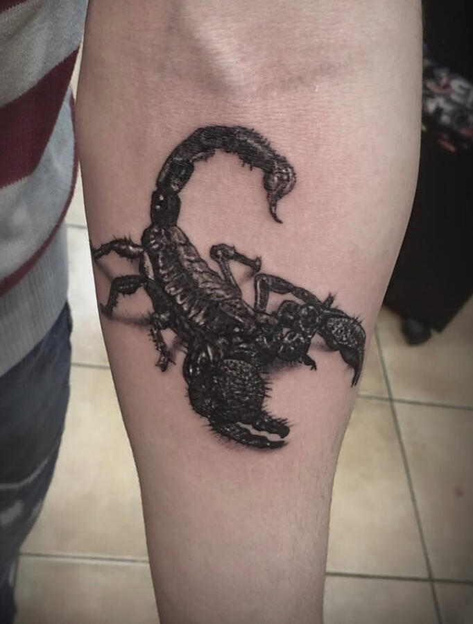 scorpion tattoo